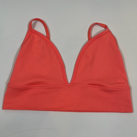 Athleta Other - Athleta Bra Size M Sports Bralette Bright Coral Color EUC